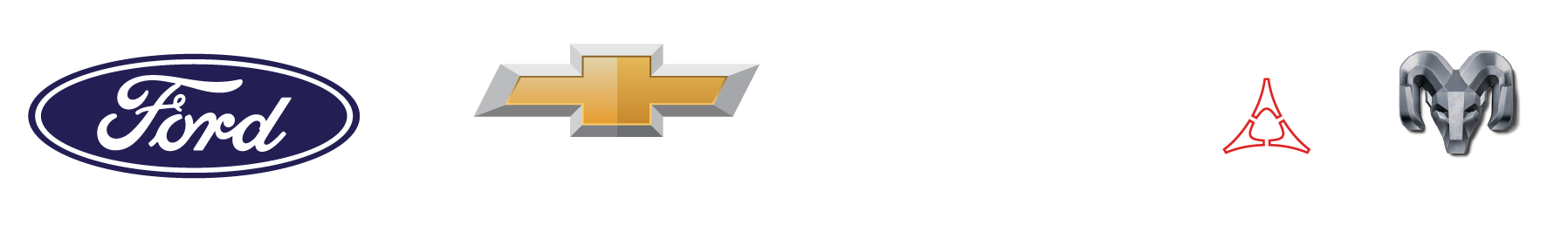 Ford, Chevrolet, Dodge, Ram — dealership partners